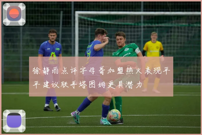 徐静雨点评字母哥加盟热火表现平平建议联手塔图姆更具潜力